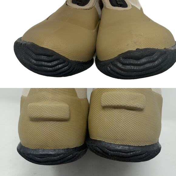 Magellan Outdoors Neoprene Front Zip Wading Boots Mens size 9 Tan/Cream - Picture 10 of 16